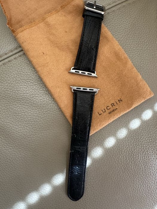 ПРОДАВАМ Оригинална каишка от естествена кожа от щраус