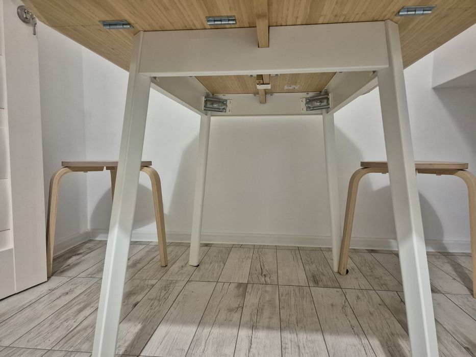 IKEA PS 2012 Masă extensibilă bambus + metal