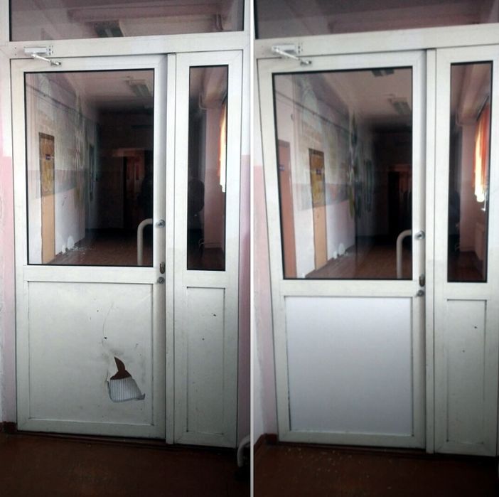 Пластиковые перегородки, замена сэндвичь панелей, стеклопакетов.