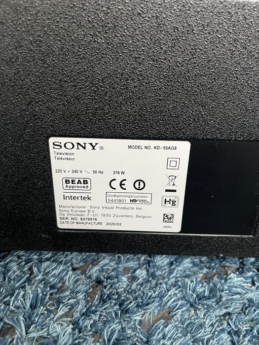 Televizor ca nou Sony OLED KD-55AG8 - 55" 4K