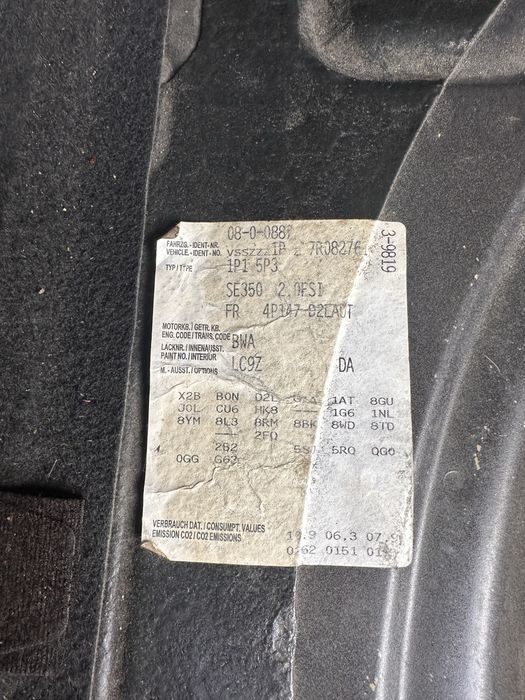 Сеат леон 2.0 тфси дсг на части / seat leon fr 2.0tfsi dsg