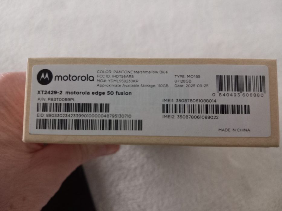 Vând Motorola 50 fusion impecabil