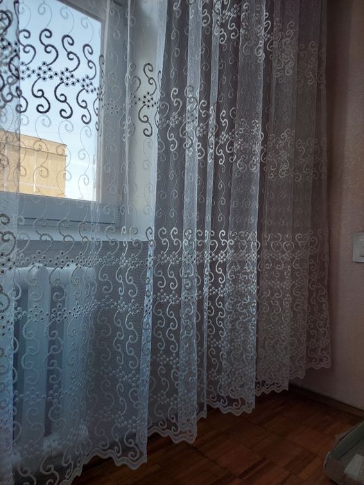 Продается тюль 7 метров ширина, высота 2, 75