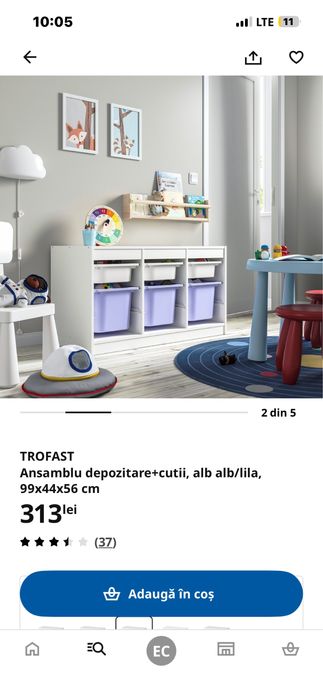 raft depozitare cutii incluse ikea