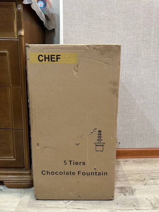 Шоклоданый  фонтан