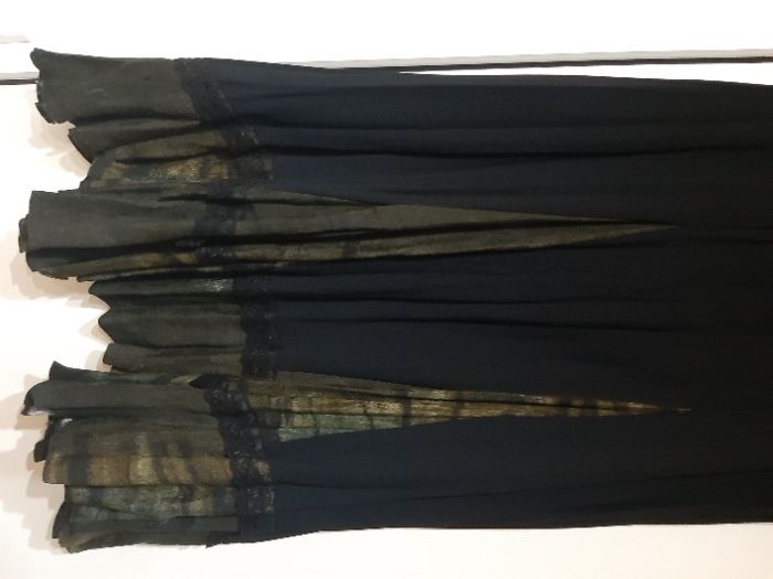 Уникален Костюм "Яша Фешън"-САКО и ПОЛА Дълга с Декорации Дантела!НОВ!