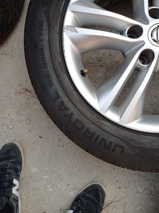 17 5x114.3 NISSAN QASHQAI+Летни гуми-Внос от Австрия