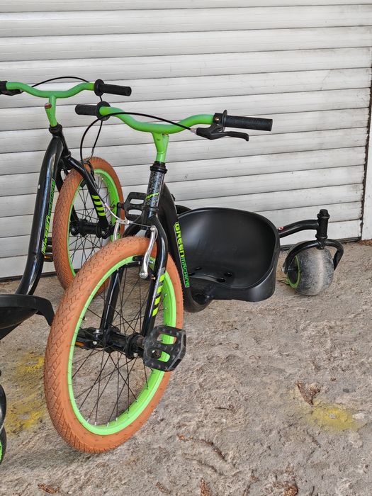 Дрифт триколки Green Machine