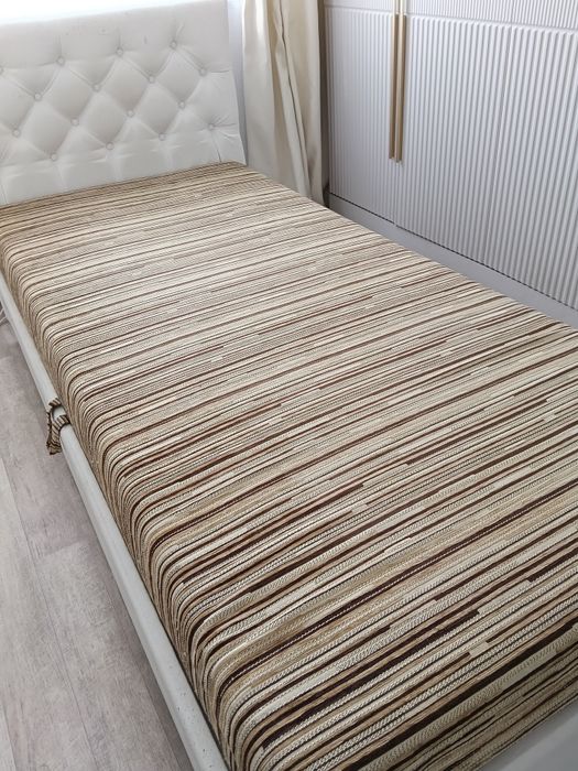 Кровать эко кожа