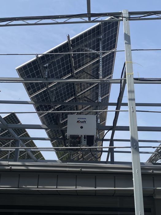 Монтаж солнечных панелей