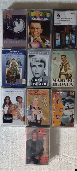 Lot casete audio si cd-uri manele ,populara,dance