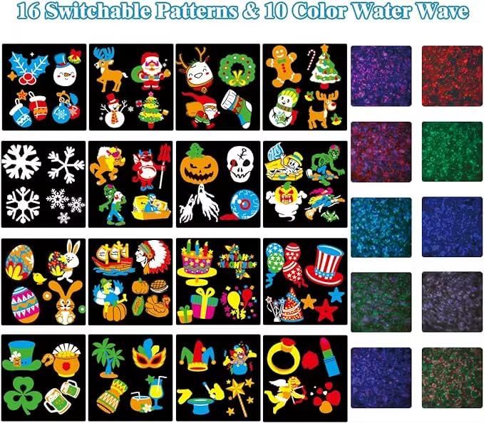 Мини проектор, ночник светильник