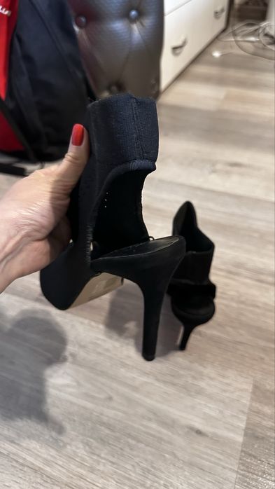 Туфли - ботильоны открытый носик