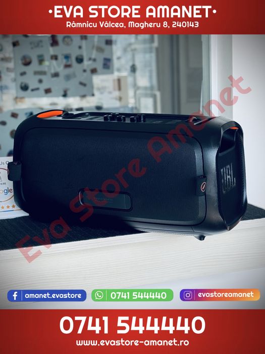 Sistem audio portabil JBL Partybox On-The-Go Essential 100W Bluetooth
