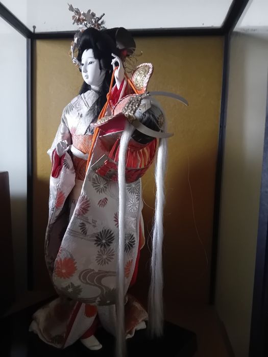 Păpușă GHEISĂ NINGYŌ ORIGINALA Kyoto Anii '70 - '80