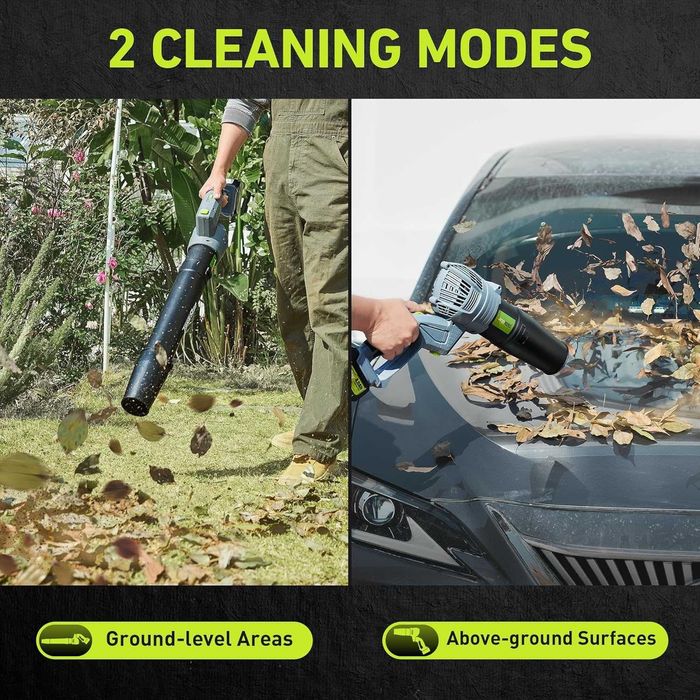 Аккумуляторная электрическая беспроводная воздуходувка TaskStar 15,5м3