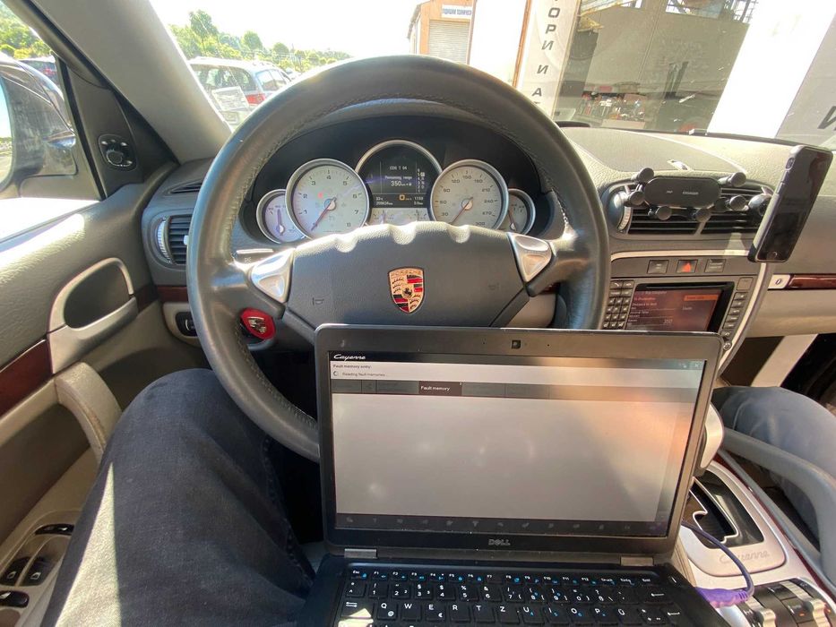 Диагностика, програмиране, кодиране и адаптация с PORSCHE PIWIS 3