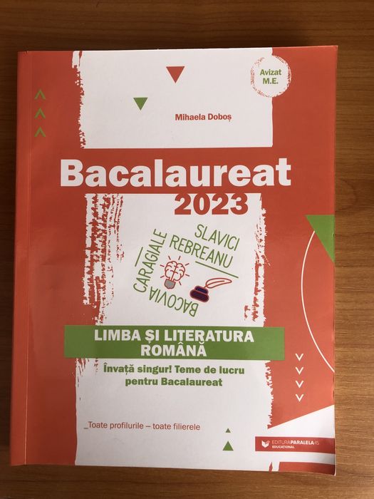 Carte bacalaureat romana