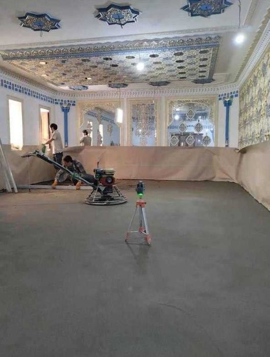 Стяжка Монолит крупных здинии по договору