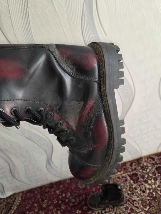 Papuci rock piele naturală