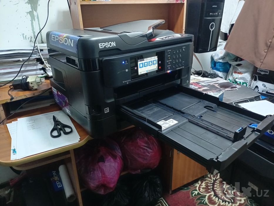 Epson wf 7720 juda tezkor 8tali a3 va a3+va a4 Kopiya skanerli printer