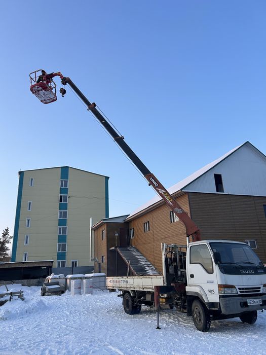 Манипулятор автовышка(АГП) воравайка