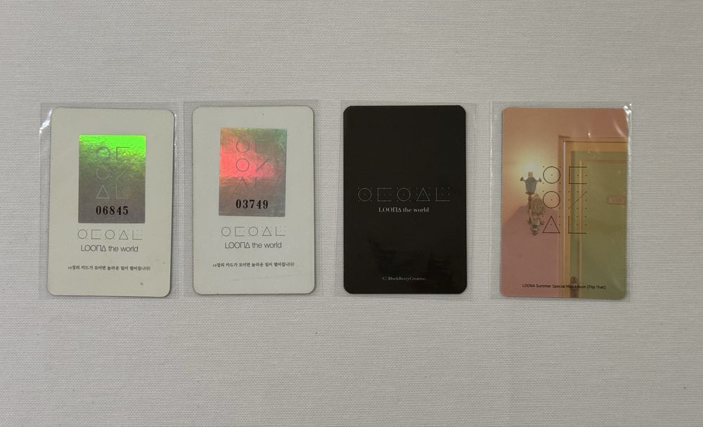 KPOP LOONA + Momoland фотокартички