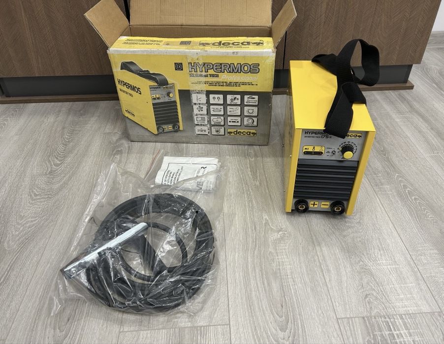 Инверторен електрожен DECA Hypermos 175e-160А[чисто нов/made in Italy]