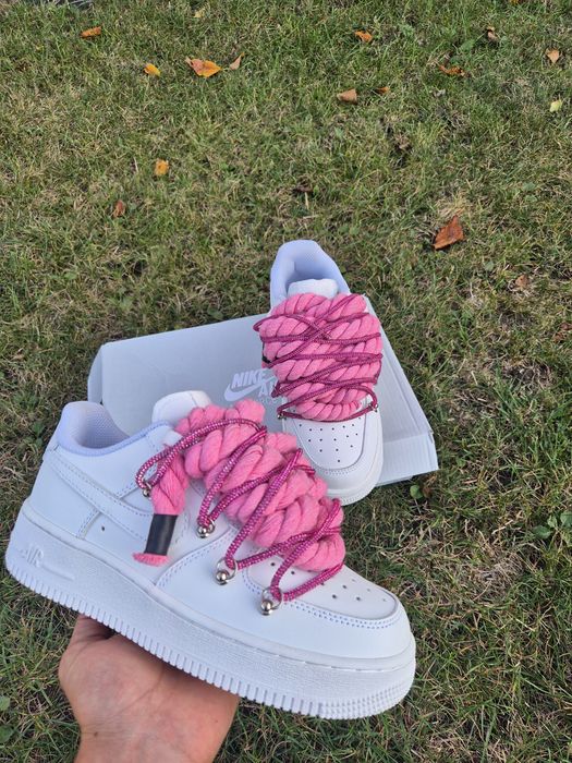 Nike air force 1 rope pink