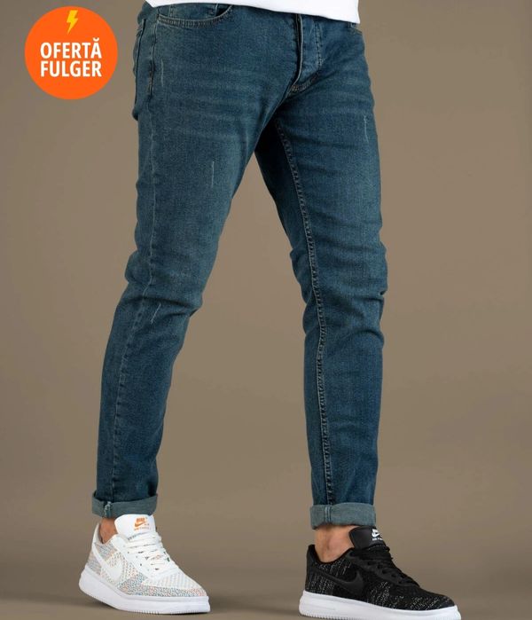Blugi Bărbați Slim Fit Bumbac Nr 36 Noi Cu Etichetă Reducere