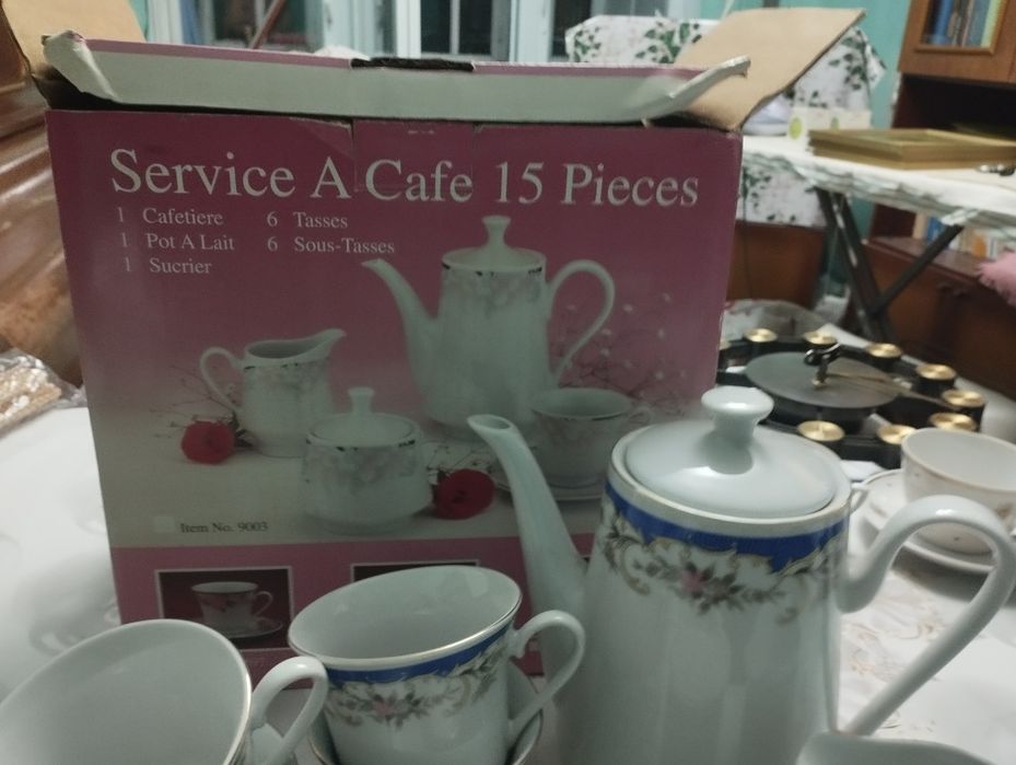 Чайный сервиз новый