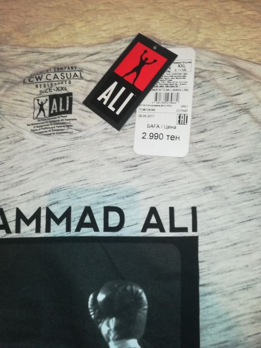 Футболка, Мухамед Али .новая,