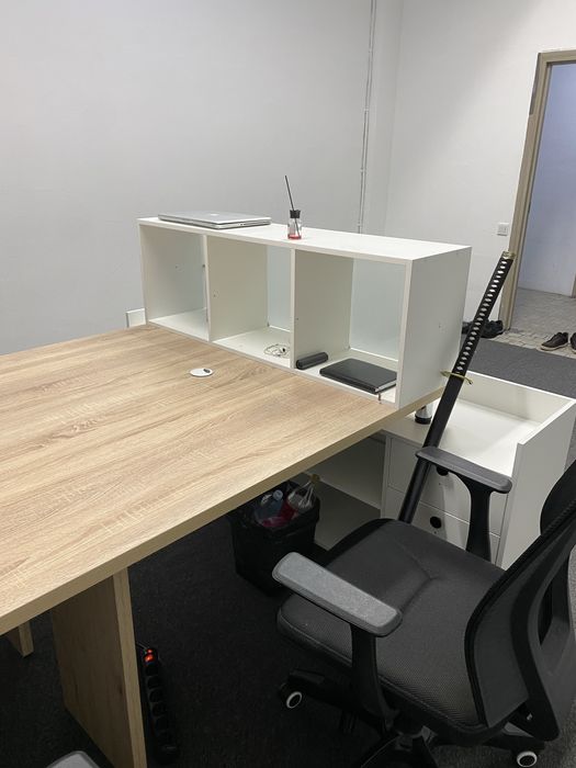 Офисный стол на 4 компьютера