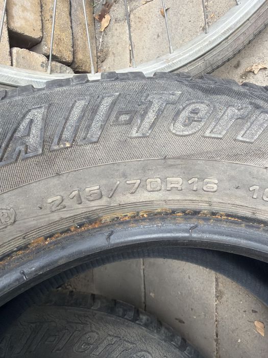 Резина Cordiant 215/70R16 Б/У