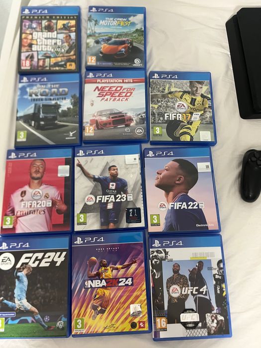 Продавам ps4 slim 1tb