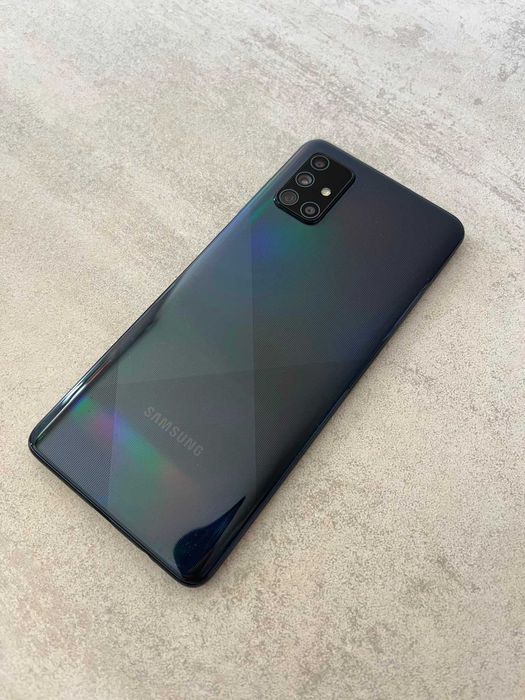 Telefon Samsung Galaxy A71 128gb 6gb dual sim SD card cutie accesorii