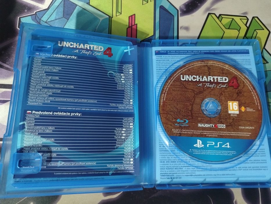 Диск Uncharted 4 (PS4)