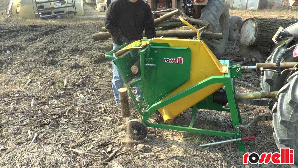 Fierăstrău circular tractor lemn de foc lama 700mm