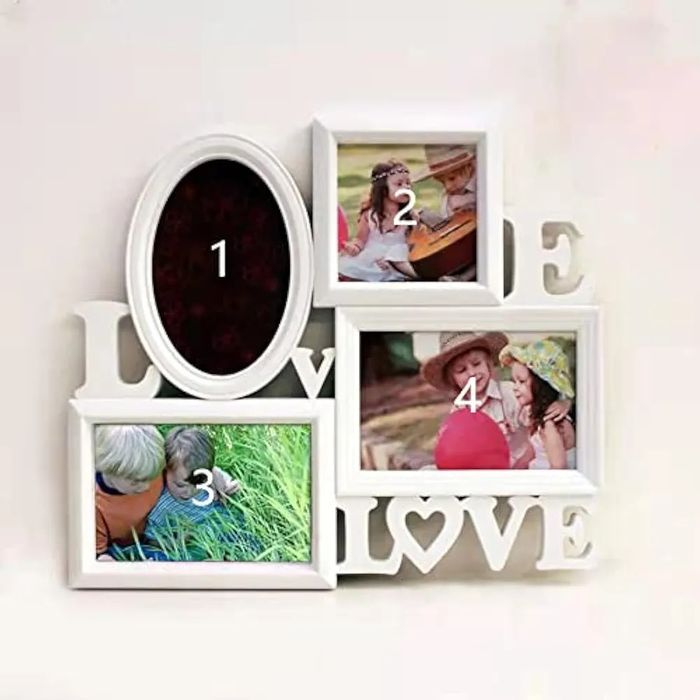 Фото рамка колаж Love , 4 снимки