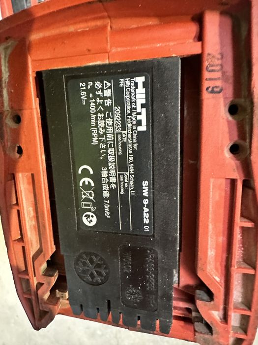 Hilti impact SIW si FLEX AG 150 pe baterie 2021