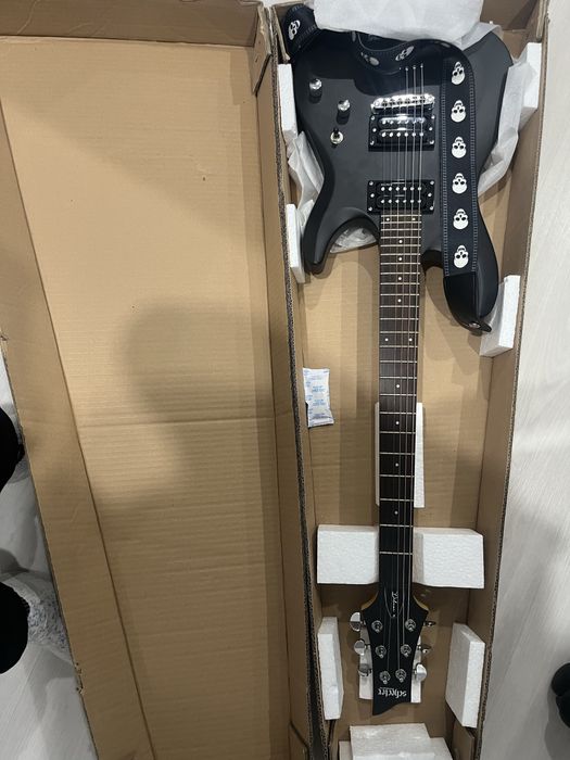 Schecter электрогитара C-6 Deluxe SBK Satin