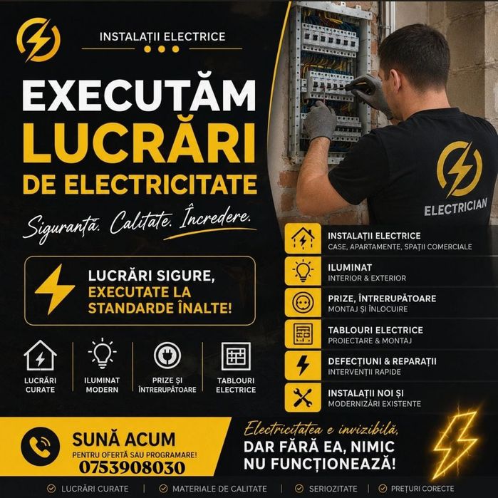 Electrician , calificat