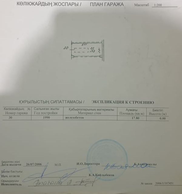 Гараж в центре города