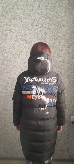 Пуховик подростковый новый