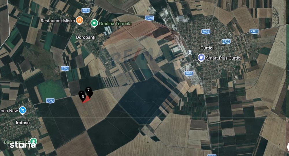 Teren extravilan 46,300mp Curtici