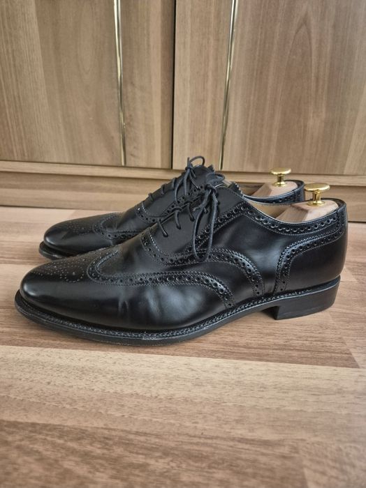Pantofi de Lux Loake, Model 202B, Linia L1, Handmade Goodyear Welted, 43.5