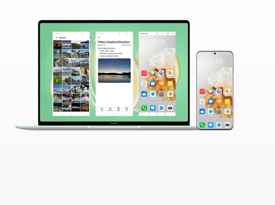 Лаптоп Huawei Matebook 14s Spruce Green, touch screen