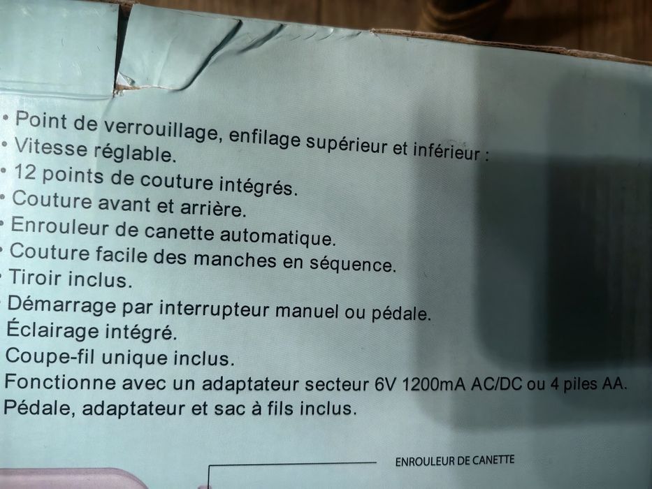 Продавам шевна машина с 12 програми!