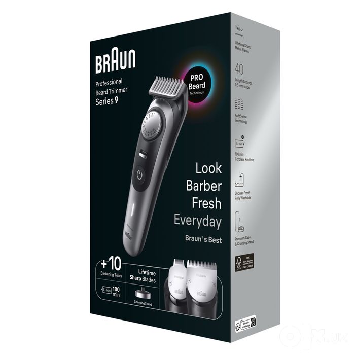 Braun Триммер для бороды Series 9 ВT9420,