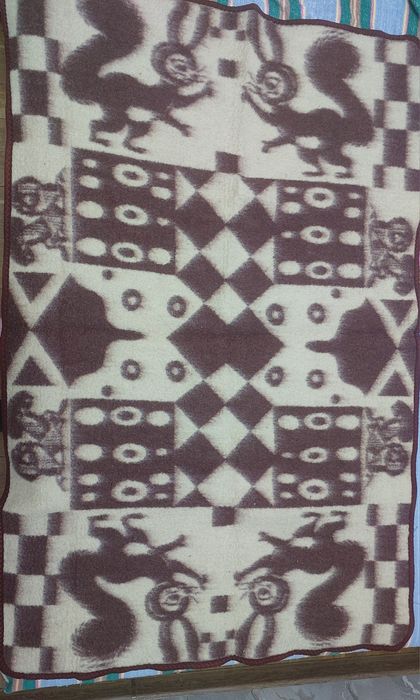 Детское шерстяное одеяло